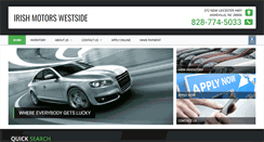 Desktop Screenshot of irishmotorswestside.com